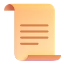 Scroll icon — certificate of completion