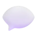 Speech balloon icon — live trading Q&A sessions